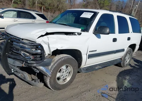 2002 Chevrolet Tahoe Ls z USA, uszkodzony, nr VIN 1GNEK13Z12J236757